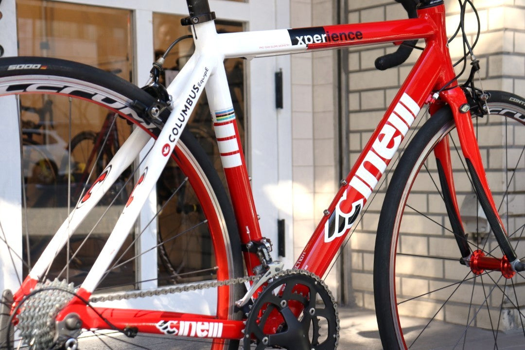 チネリ CINELLI エクスペリエンス EXPERIENCE 2009モデル Mサイズ カンパニョーロ ヴェローチェ MIX 10S アルミ ロードバイク 【横浜店】