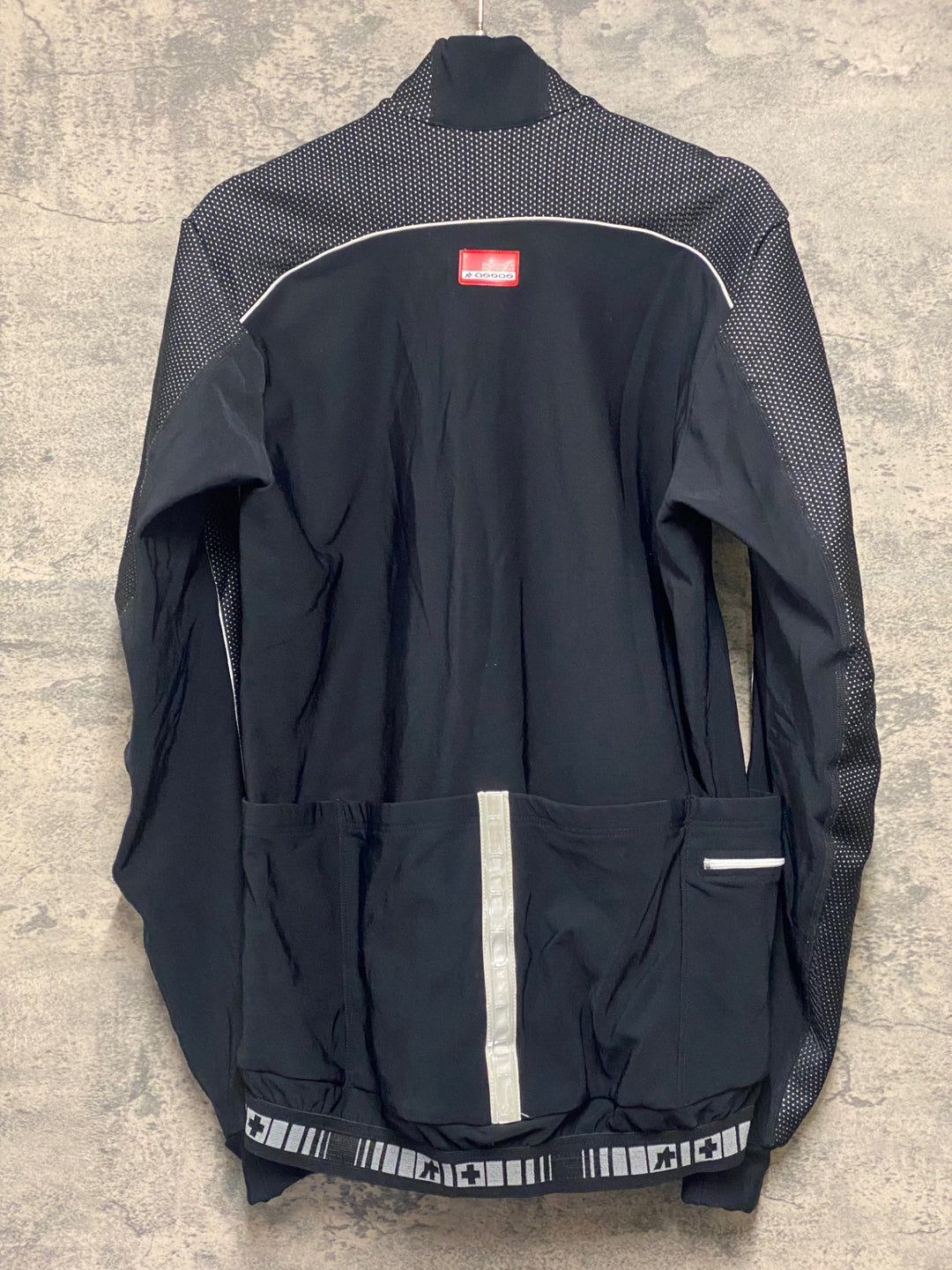 KC495 アソス assos Air Jacket 851 長袖 サイクルジャケット 黒 L 裏起毛