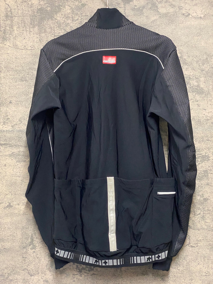 KC495 アソス assos Air Jacket 851 長袖 サイクルジャケット 黒 L 裏起毛