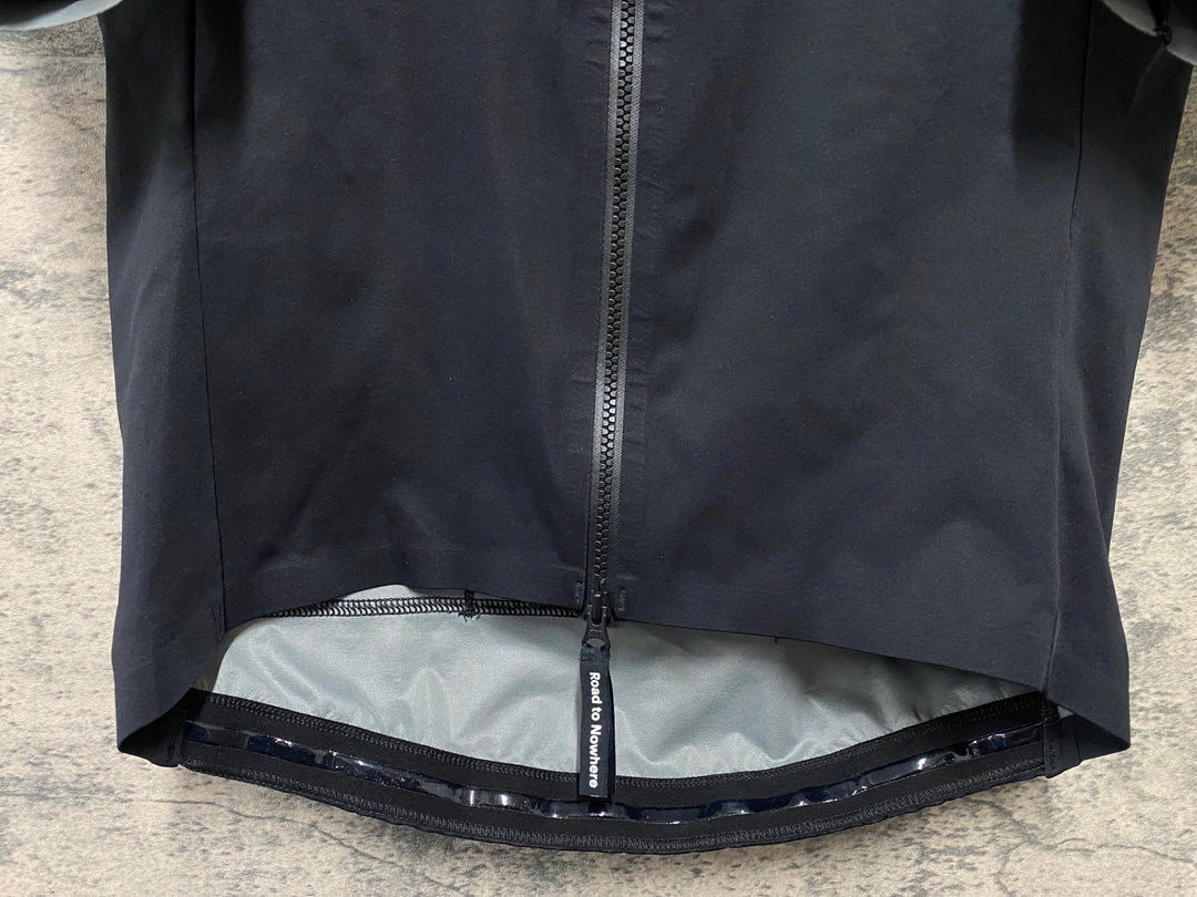 KD413 パスノーマルスタジオ PAS NORMAL STUDIOS Mechanism Pro Rain Jersey 半袖 サイクルジャージ 黒 S