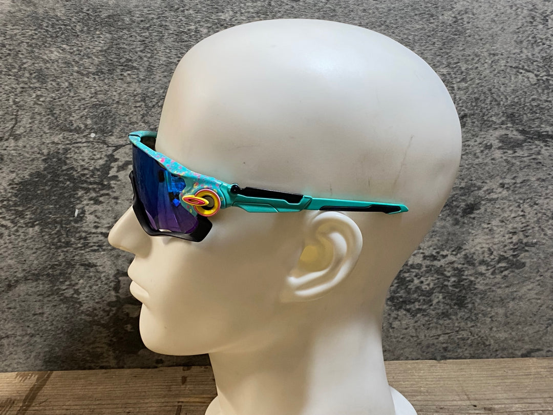 KA193 オークリー OAKLEY ジョウブレイカー JAWBREAKER サングラス アイウェア SPLATTER CELESTE PRIZM