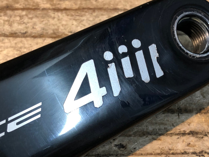 JV049 4iiii PRECISION 3+ ANT+ パワーメーター SHIMANO DURA-ACE FC-R9200 左 クランク 165mm 動作確認済