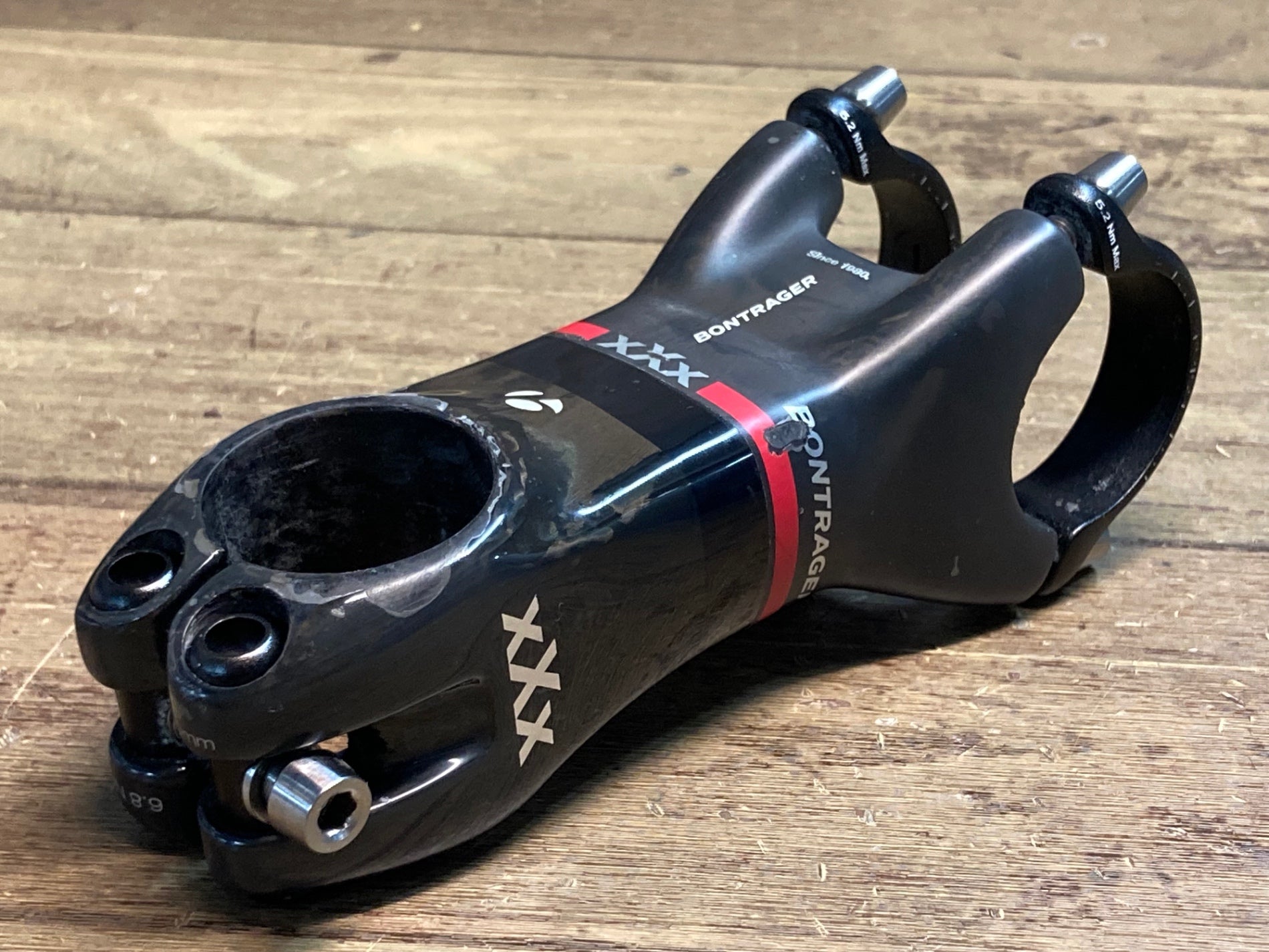 JC735 ボントレガー BONTRAGER XXX カーボン ステム 90mm 7° Φ31.8 OS