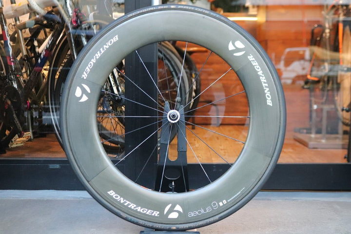 ボントレガー BONTRAGER アイオロス AEOLUS 9 カーボン チューブラー フロントホイール 【東京南麻布店】
