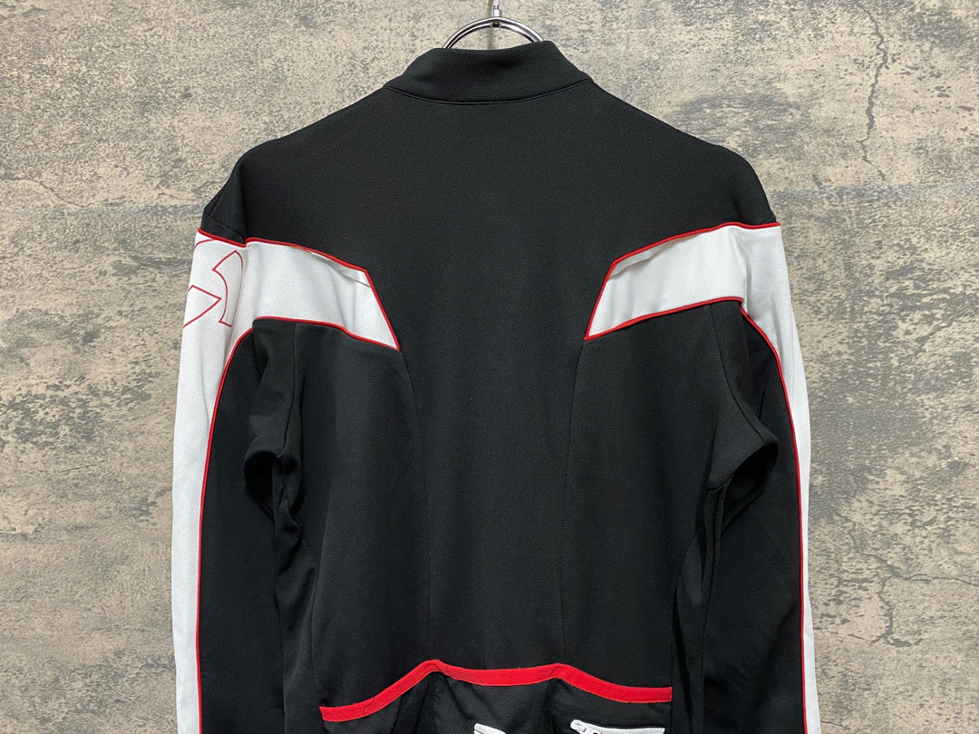 JI920 スポーツフル Sportful 長袖 サイクルジャージ 黒 白 M