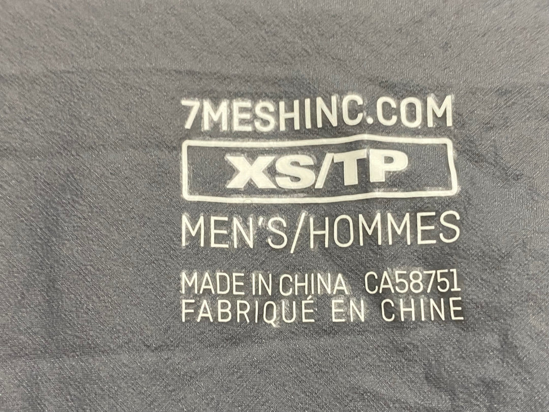 KQ680 セブンメッシュ 7MESH HOODY 長袖 ウインドブレイカー グレー XS
