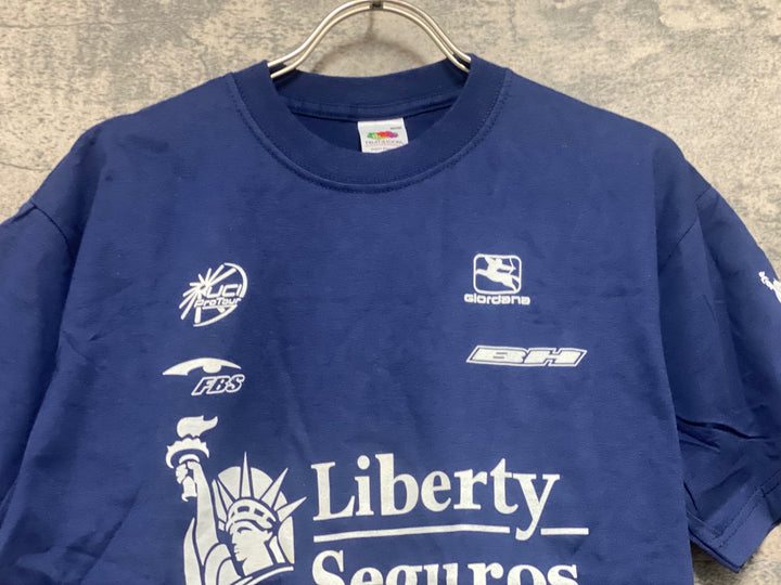 JV532 FRUIT OF THE ROOM 半袖 Tシャツ 濃紺 S Liberty Seguros