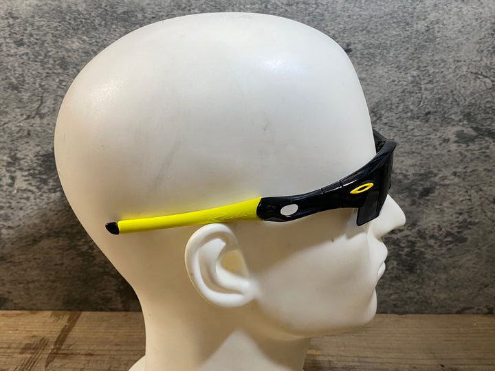 KH644 オークリー OAKLEY LIVESTRONG RADAR サングラス アイウェア 黒 黄 ※レンズ傷