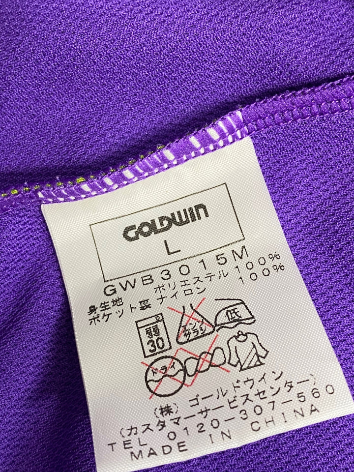 JU560 ゴールドウィン GOLDWIN 半袖 サイクルジャージ 紫 L