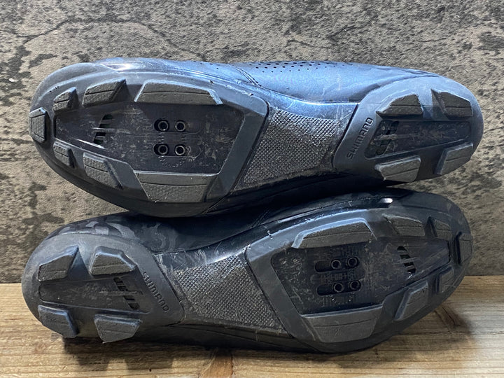 KJ681 シマノ SHIMANO RX6 SH-RX600M ビンディングシューズ 黒 EU42 2穴