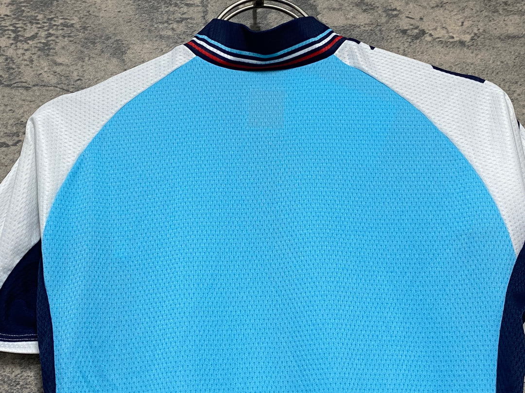 KE840 ルコックスポルティフ le coq sportif 半袖 サイクルジャージ 水色 紺 M