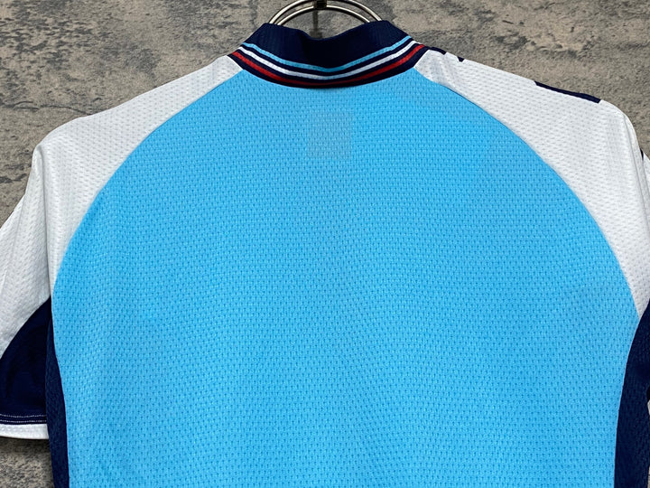 KE840 ルコックスポルティフ le coq sportif 半袖 サイクルジャージ 水色 紺 M