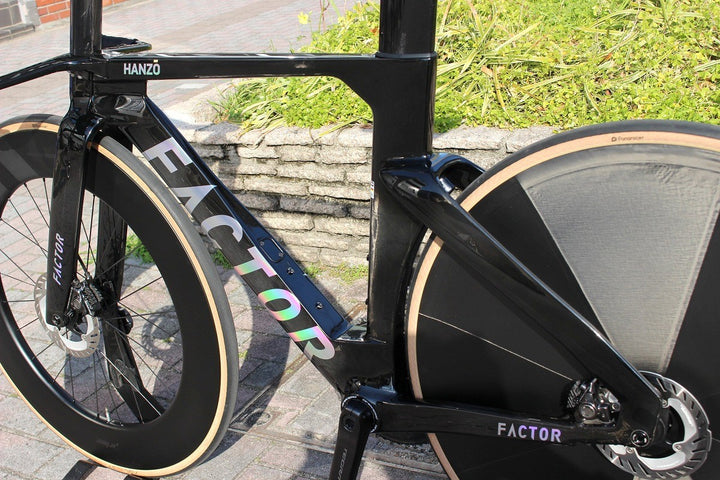 ファクター FACTOR ハンゾー HANZO 2023 Sサイズ アルテグラ Di2 R8170 12S カーボン TTバイク タイムトライアルバイク 【名古屋店】