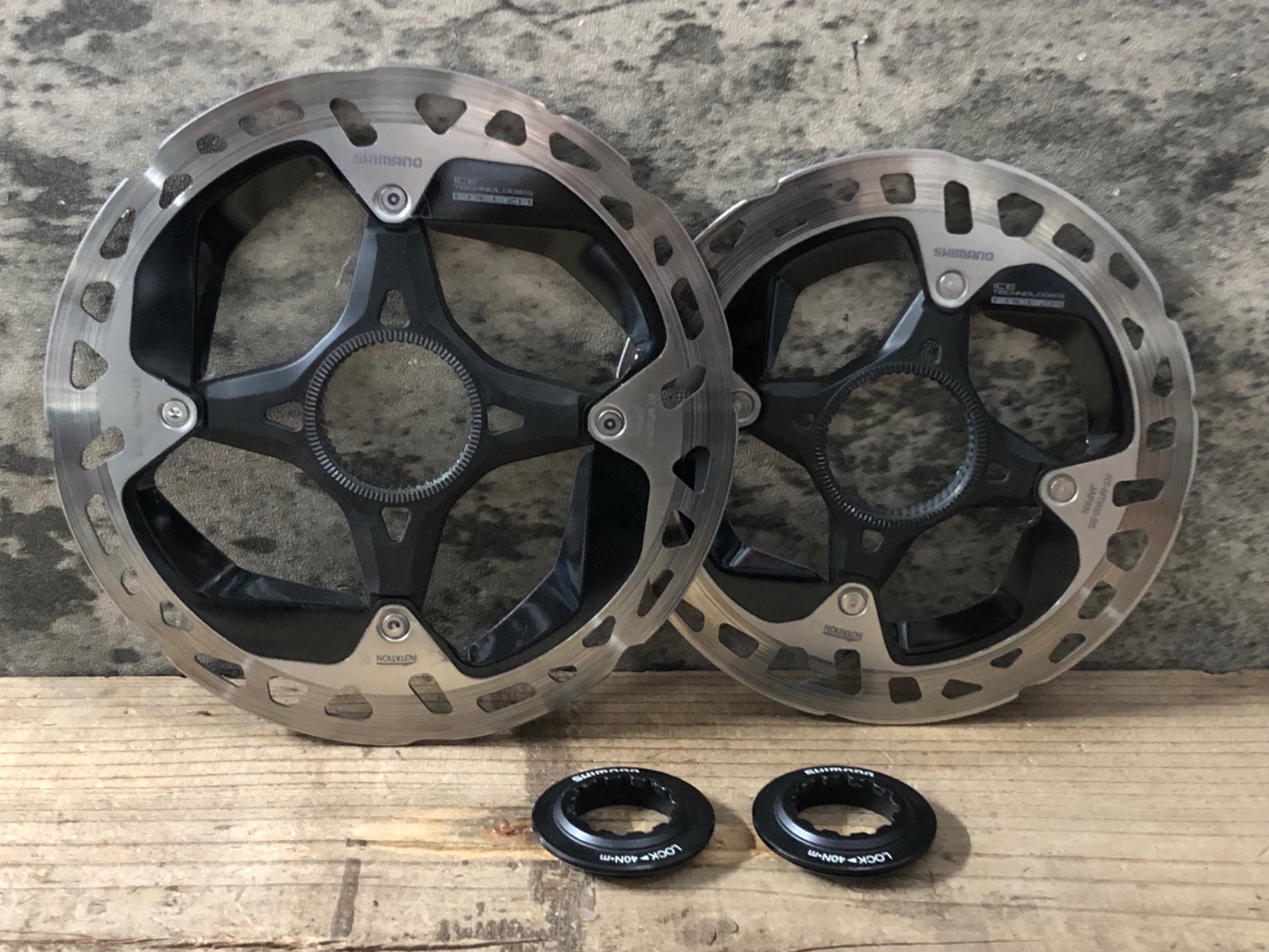 KE825 シマノ SHIMANO RT-MT900 ディスクブレーキローターセット Φ160