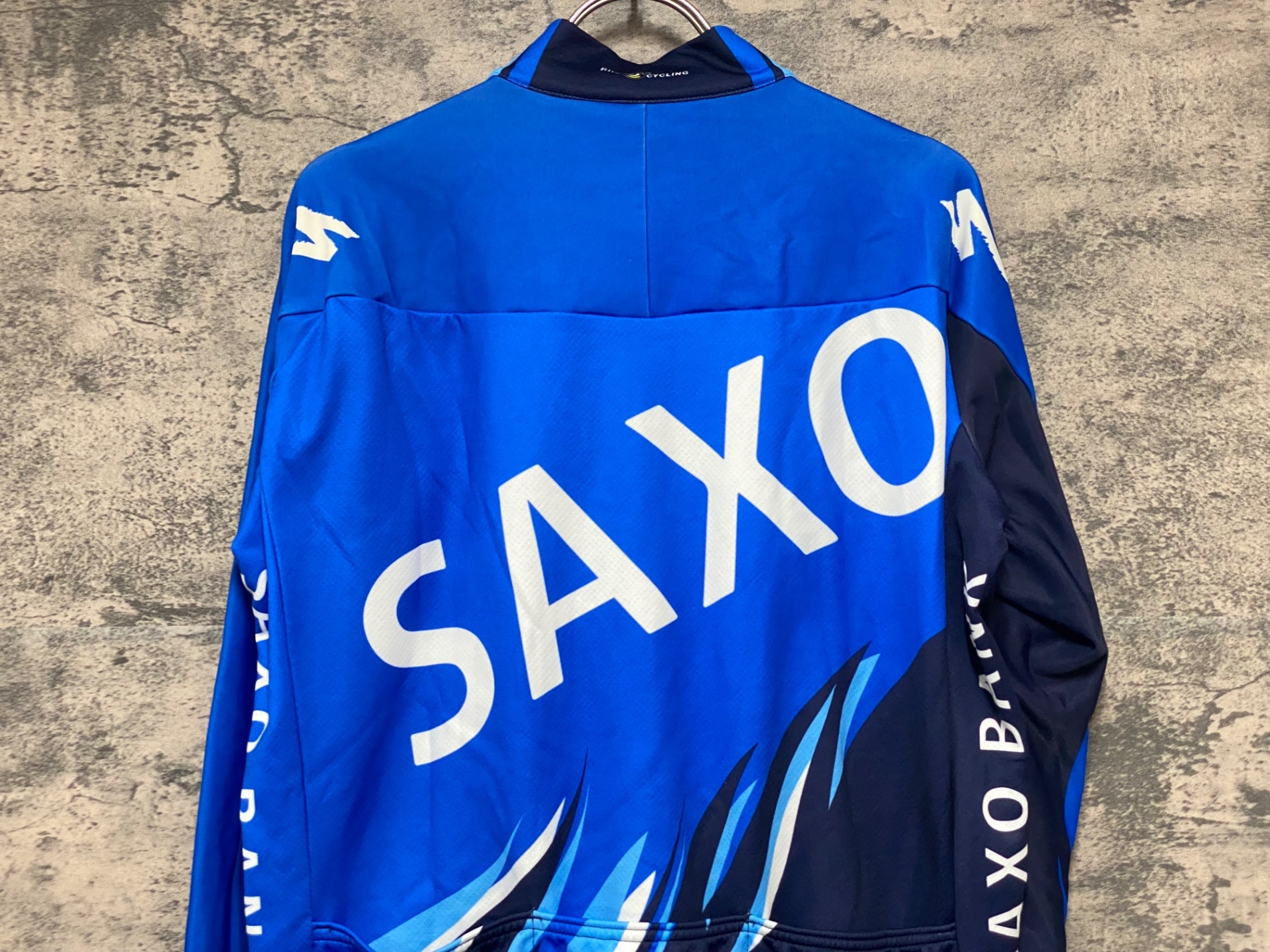 KJ804 スポーツフル sportful 長袖 サイクルジャージ 青 XL 裏起毛