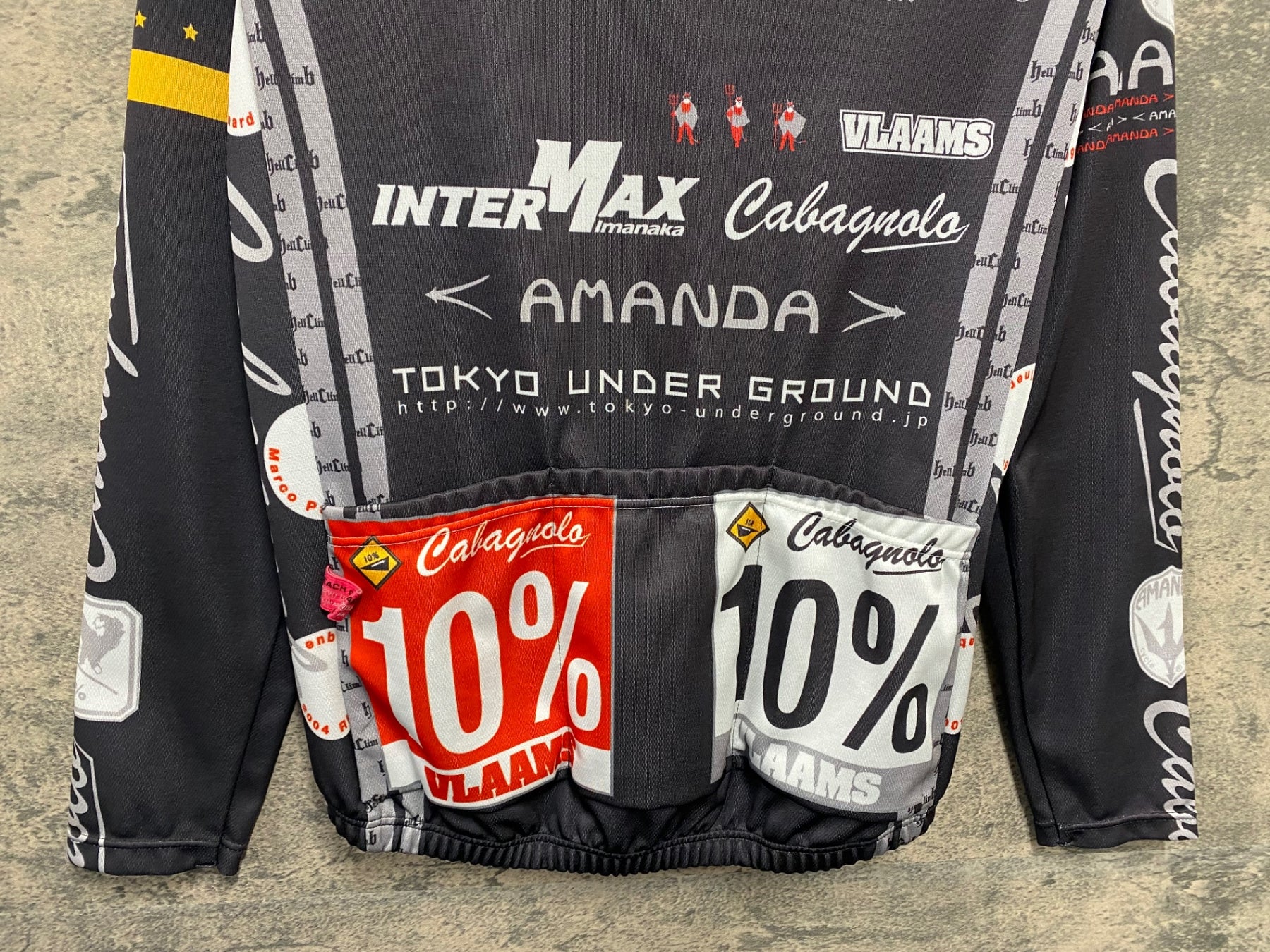 JT533 パンダーニ Pandani 長袖 サイクルジャージ 黒 M – BICI AMORE