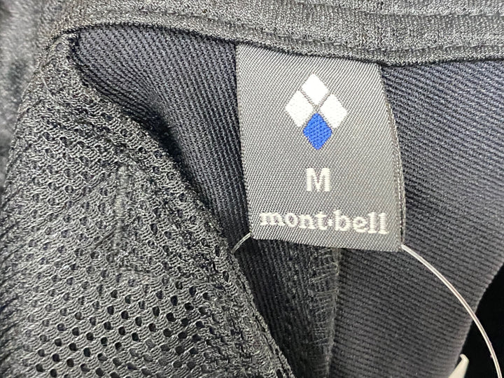 KA998 モンベル mont-bell 7分丈 サイクルパンツ 黒 M ※汚れ