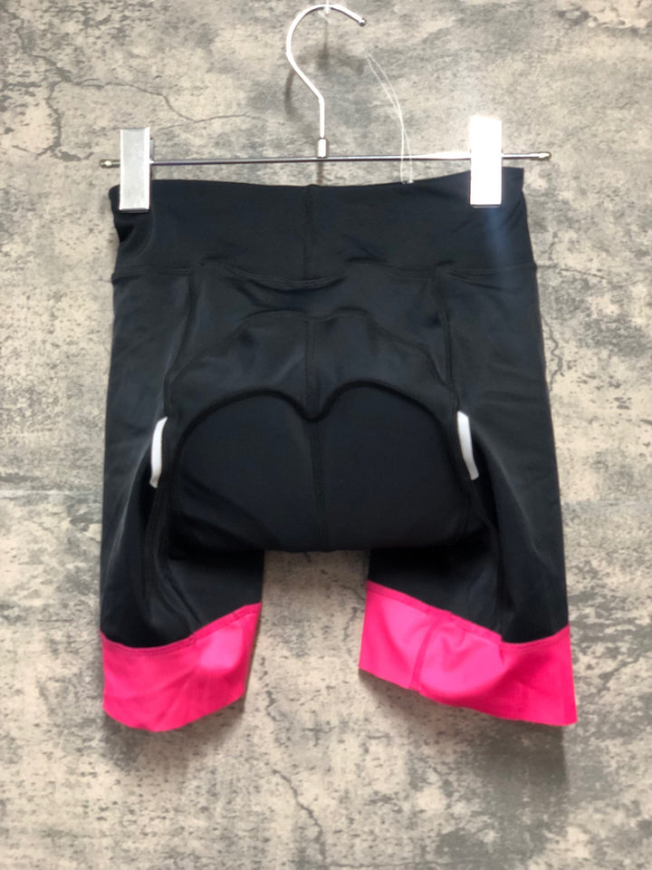 KK472 サイコロジー CYCOLOGY レーサーパンツ 黒ピンク レディース XS