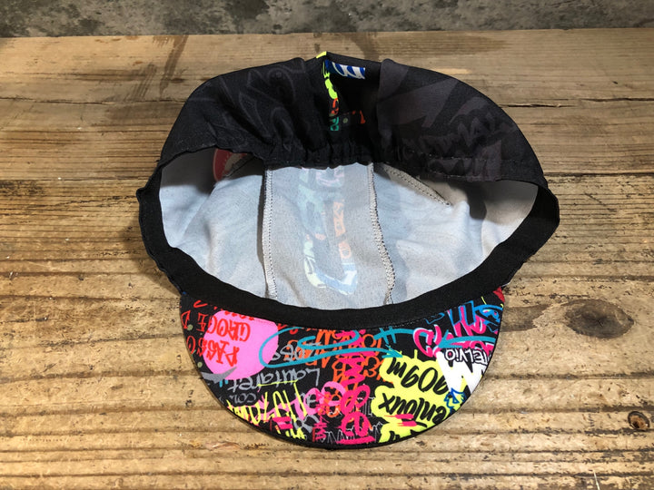 KG241 カステリ CASTELLI サイクルキャップ 黒 ※タグカット