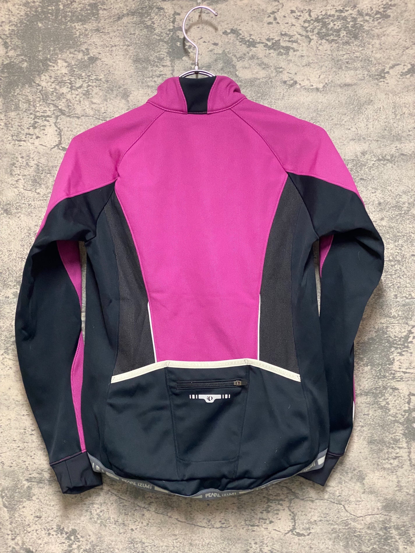 KA222 パールイズミ PEARL iZUMi 長袖 サイクルジャケット 紫 黒 S 裏