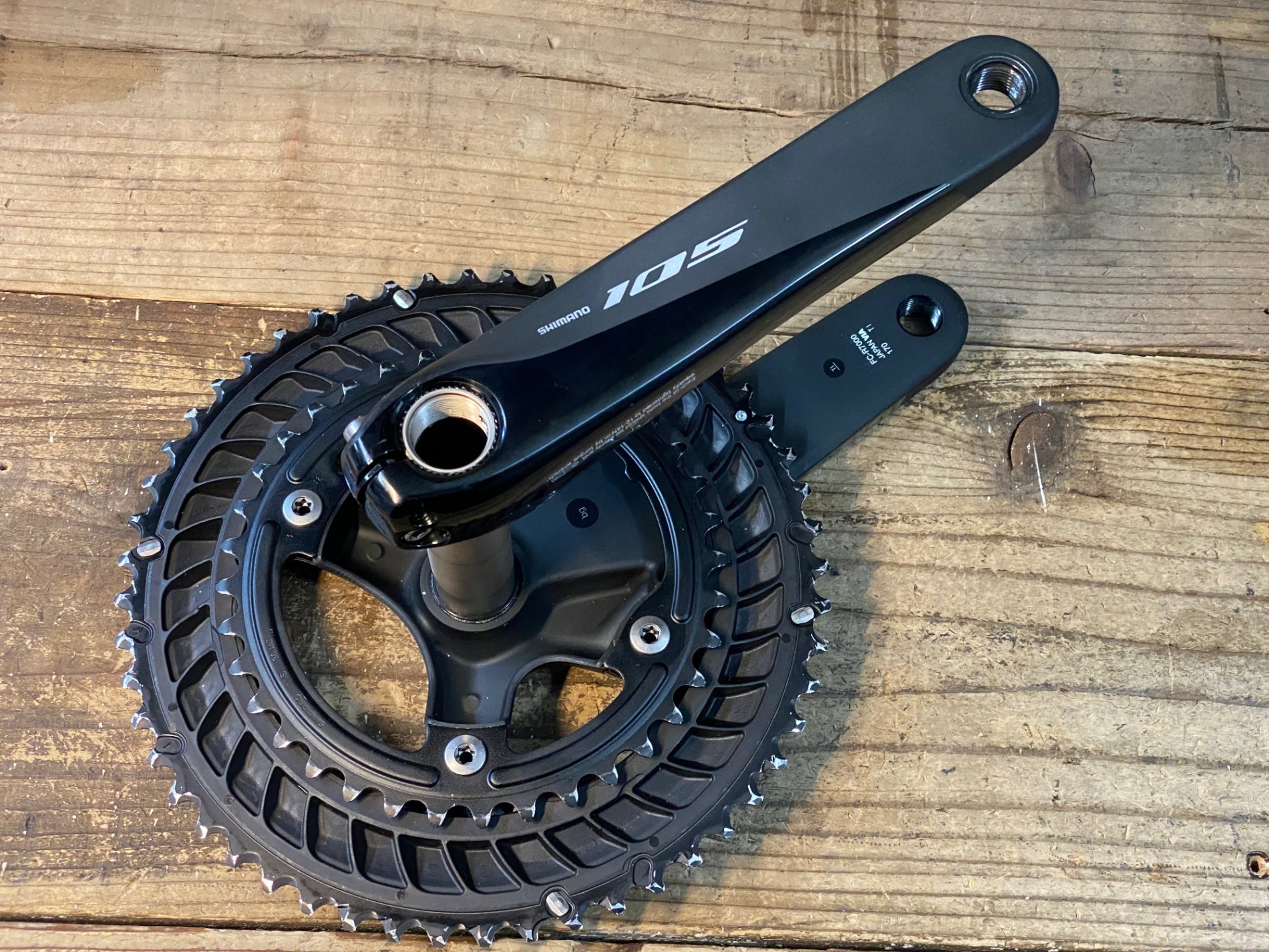 JO472 シマノ SHIMANO 105 FC-R7000 クランクセット 170mm 52/36T