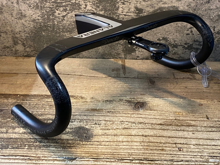 JO918 デダ DEDA アラネラ ALANERA 一体型カーボンハンドル エンド外-外420mm 100mm 82° OS  GARMIN用サイコンマウント付属