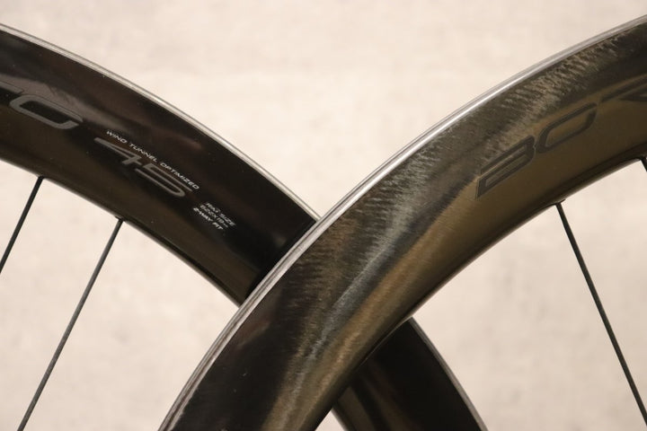 カンパニョーロ CAMPAGNOLO BORA ULTRA WTO 45 DB カーボン チューブレス シマノ 12/11S ホイールセット 【さいたま浦和店】