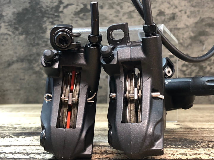 JM164 シマノ SHIMANO BL-M6100 BR-M6120 ディスクブレーキ レバー キャリパー 4ピボット セット Φ22.2