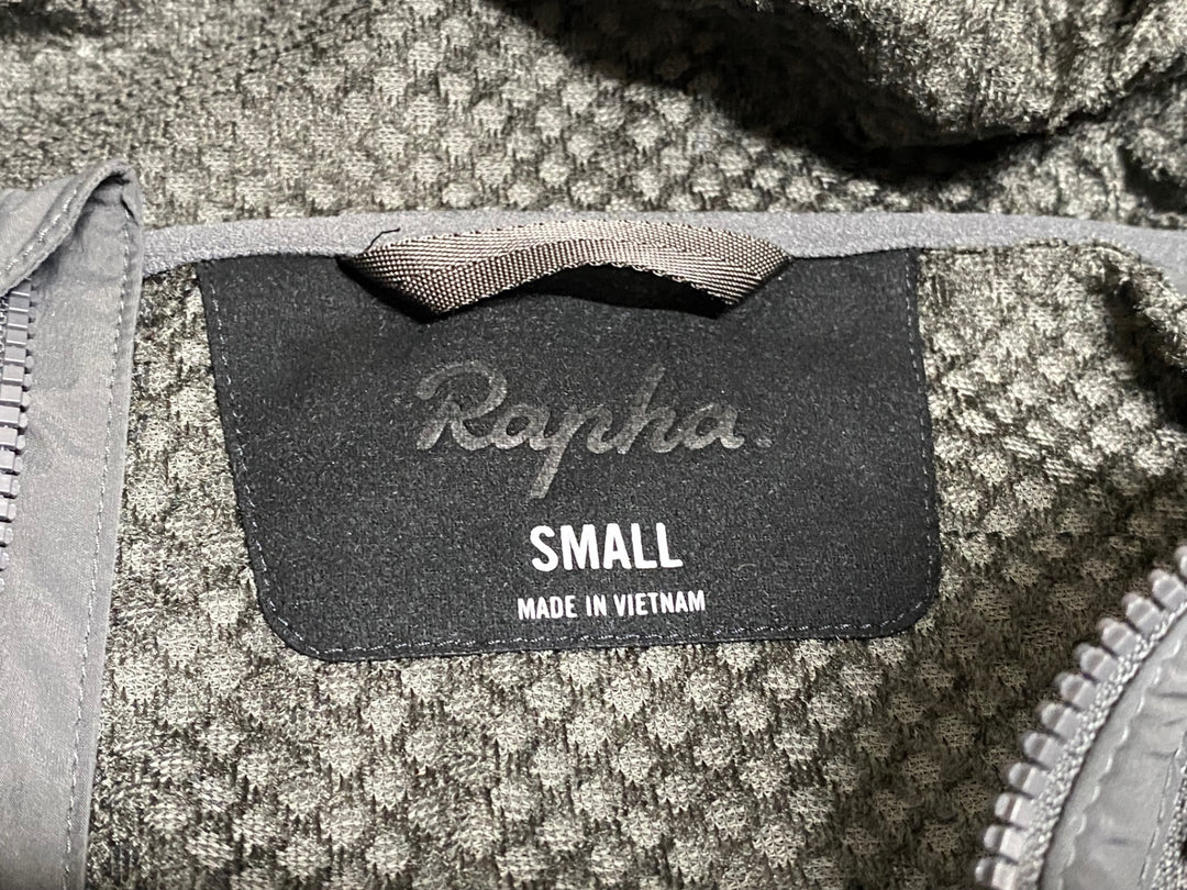 JG778 ラファ Rapha TRAIL INSULATED JACKET 長袖 サイクルジャケット グレー S 裏起毛