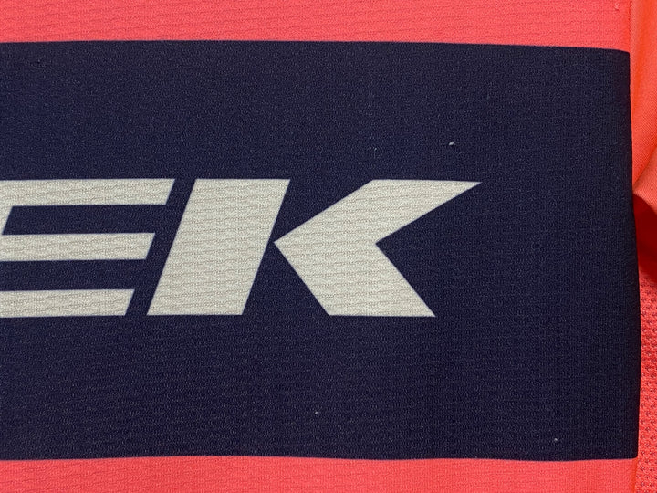 KL402 サンティーニ Santini 半袖 サイクルジャージ ピンク S TREK Segafredo ※汚れあり
