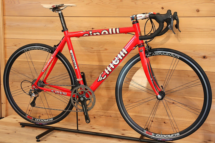 チネリ CINELLI プロキシマ PROXIMA カンパニョーロ レコード チタニウム 10S アルミ ロードバイク 【千葉店】