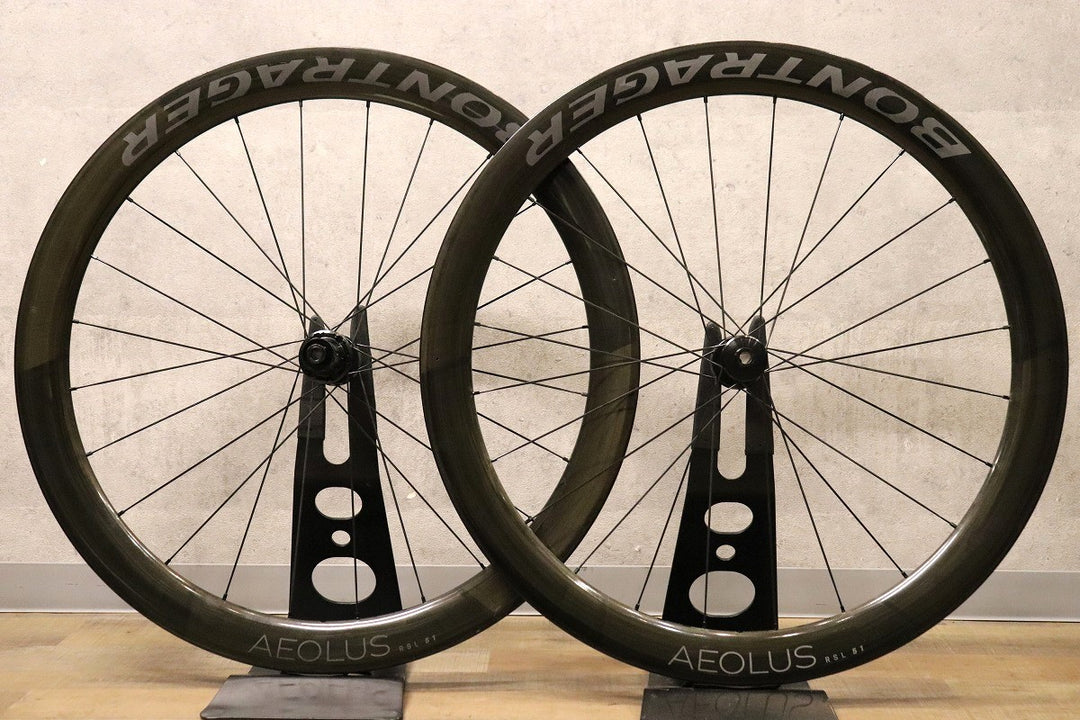 ボントレガー BONTRAGER アイオロス AEOLUS RSL 51 TLR DISC カーボン チューブレスレディ ホイールセット シマノ 12/11S 【さいたま浦和店】