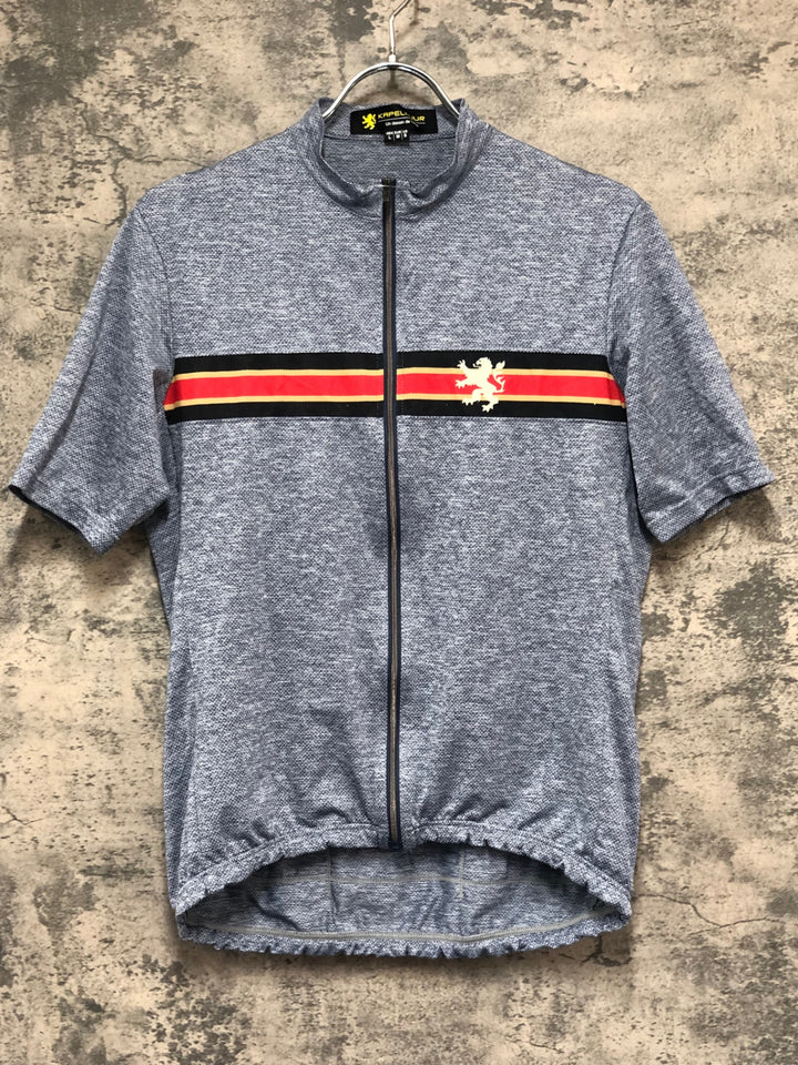 KE191 カペルミュール KAPELMUUR 半袖 サイクルジャージ 青 ASIA L