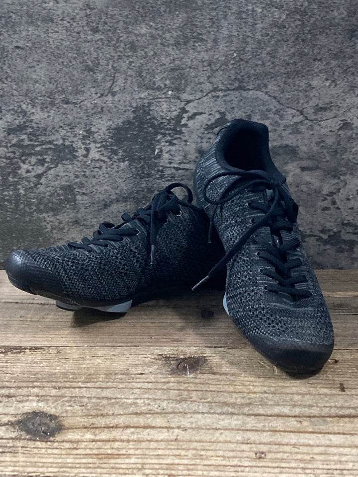KQ571 ジロ GIRO EMPIRE E70 KNIT  レース ビンディングシューズ 黒 EU42.5