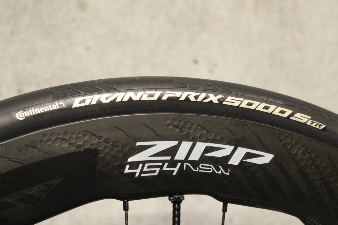 ジップ ZIPP NSW454 Tubeless DISC カーボン チューブレス ホイールセット シマノフリー 12S/11S フックレス 【福岡店】
