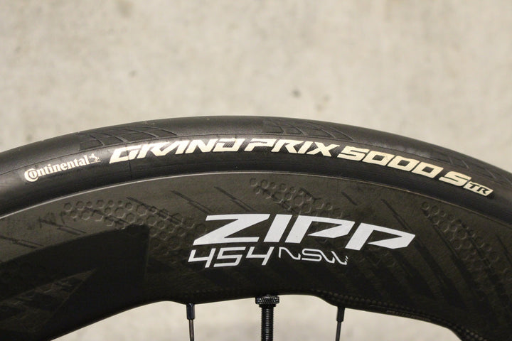 ジップ ZIPP NSW454 Tubeless DISC カーボン チューブレス ホイールセット シマノフリー 12S/11S フックレス 【福岡店】