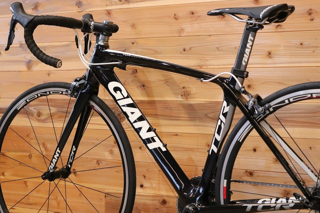 ジャイアント GIANT TCR COMPOSITE 2011モデル Sサイズ シマノ アルテグラ 6800 11S カンパニョーロ ゾンダ 15C カーボン ロードバイク 【広島店】