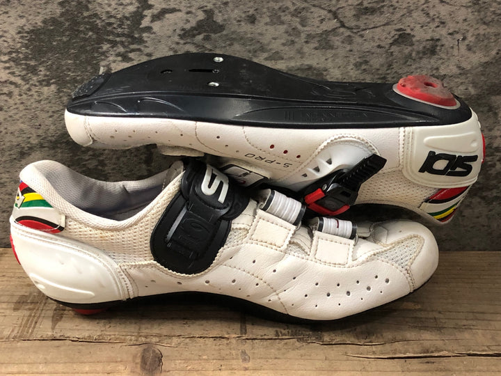 KR242 シディ SIDI GENIUS 5-PRO ビンディングシューズ 3穴 白 EU41