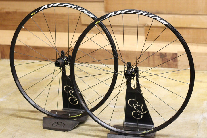 マヴィック MAVIC アクシウム AKSIUM DISC アルミ クリンチャー ホイールセット シマノ12/11S 【立川店】