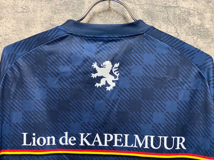 JP226 リオンドカペルミュール Lion de KAPELMUUR 半袖 サイクルジャージ 青 XL