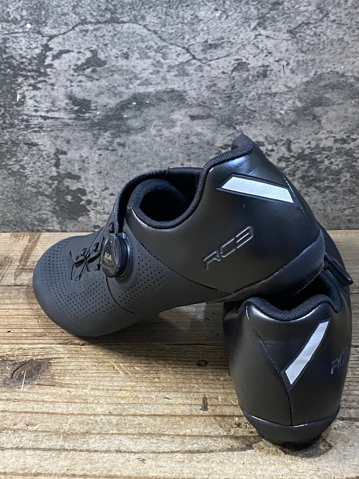KF632 シマノ SHIMANO RC3 SH-RC302M ビンディングシューズ 黒 EU44