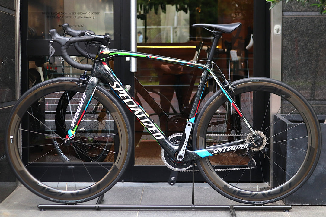 スペシャライズド SPECIALIZED ターマック TARMAC COMP SL5 SAGAN 2017モデル 56サイズ シマノ デュラエース 9070 MIX Di2 11S カーボン ロードバイク 【東京南麻布店】