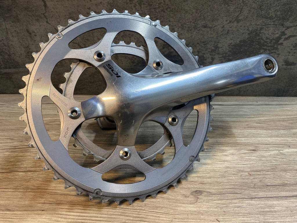 JK415 シマノ SHIMNAO 105 FC-5650 クランクセット シルバー 170mm 50