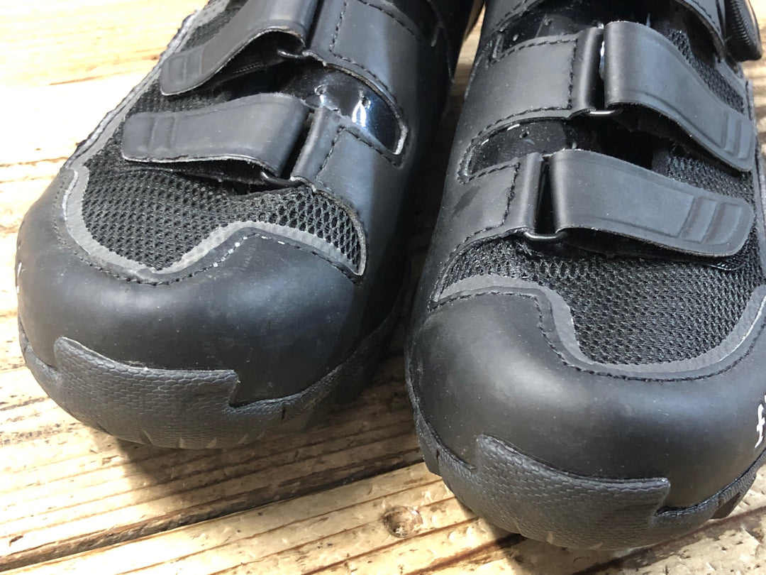 KG403 フィジーク FIZIK M6 MTB shoes ビンディングシューズ 黒 SPD EU38.5 ※ペン字あり