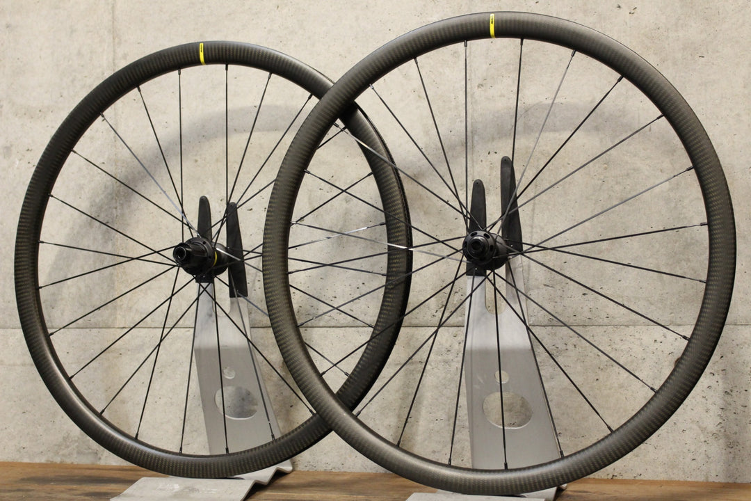 マヴィック MAVIC コスミック COSMIC SL32 DISC カーボン チューブレスレディ ホイールセット シマノ 12/11S 21C 【福岡店】