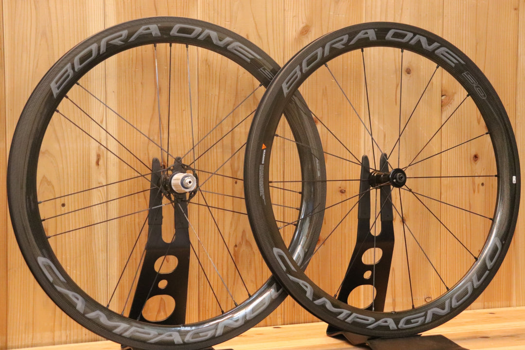 カンパニョーロ CAMPAGNOLO ボーラ BORA ONE 50 AC3 カーボン クリンチャー ホイールセット シマノ 11S/12S 17C 【芦屋店】