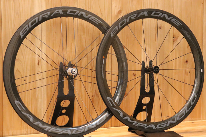 カンパニョーロ CAMPAGNOLO ボーラ BORA ONE 50 AC3 カーボン クリンチャー ホイールセット シマノ 11S/12S 17C 【芦屋店】