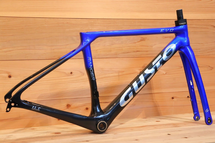 グスト GUSTO レンジャーエボ RANGER EVO DISC 2023モデル XSサイズ カーボン ロードバイク フレームセット 【千葉店】