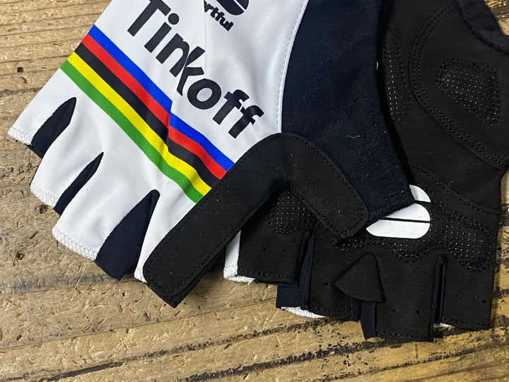 KJ798 スポーツフル sportful 指切り グローブ 白 黒 L TINKOFF