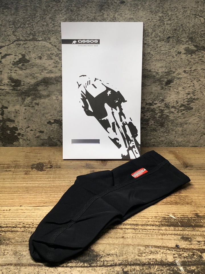 JQ151 アソス assos wintersocks サイクルソックス 黒 2